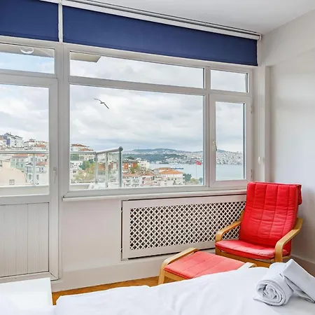 2 Bedroom Comfortable With View Near Istiklal Street In Beyoglu * Istambul